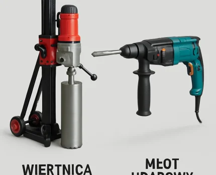 Czym różni się wiertnica od młota udarowego?